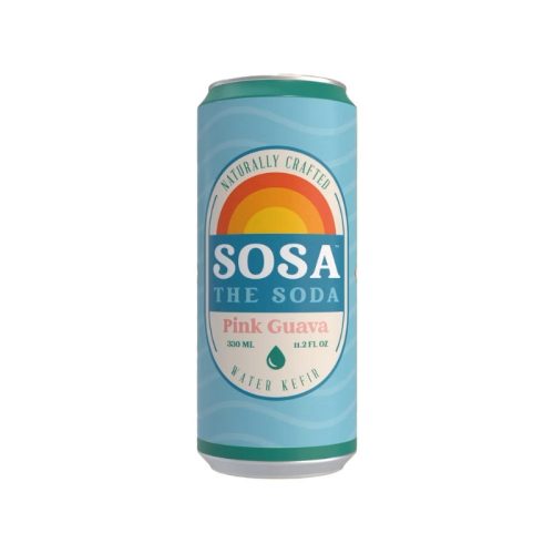 Sosa Pink Guava Water Kefir - 330ml
