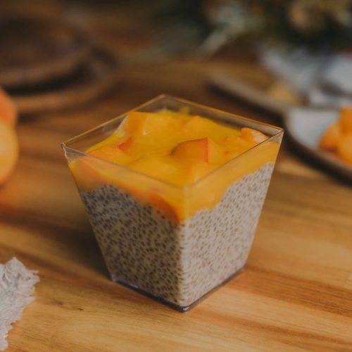 Vegán mangós chiapuding